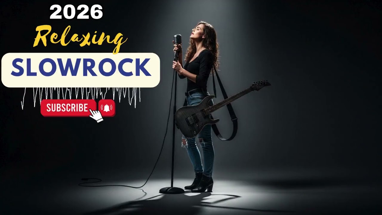 Slow Rock Peaceful Listening – Calm Soft Rock Music
