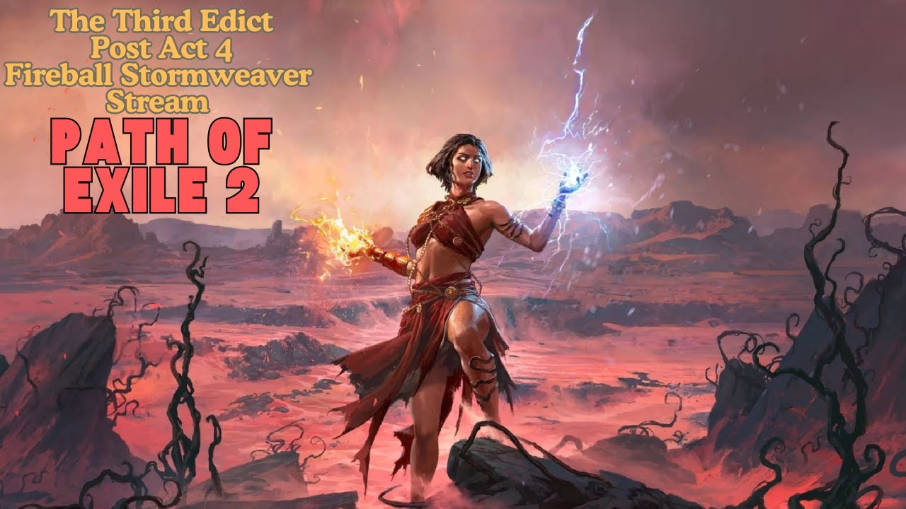 5 Shot Shocking Fireball Stormweaver | Path of Exile 2: The Third Edict | T15 maps Level 89