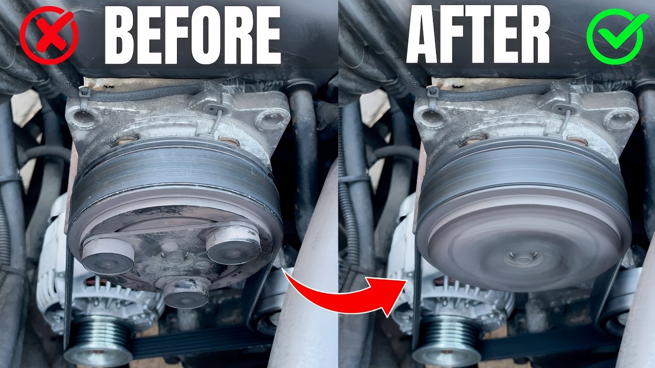 Car A/C Compressor Squeal Fix &mdash; What Most Drivers Miss!