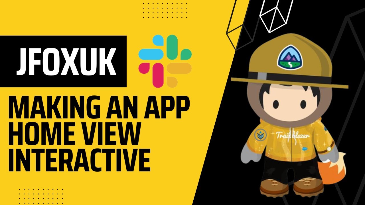 Making an app home view Interactive