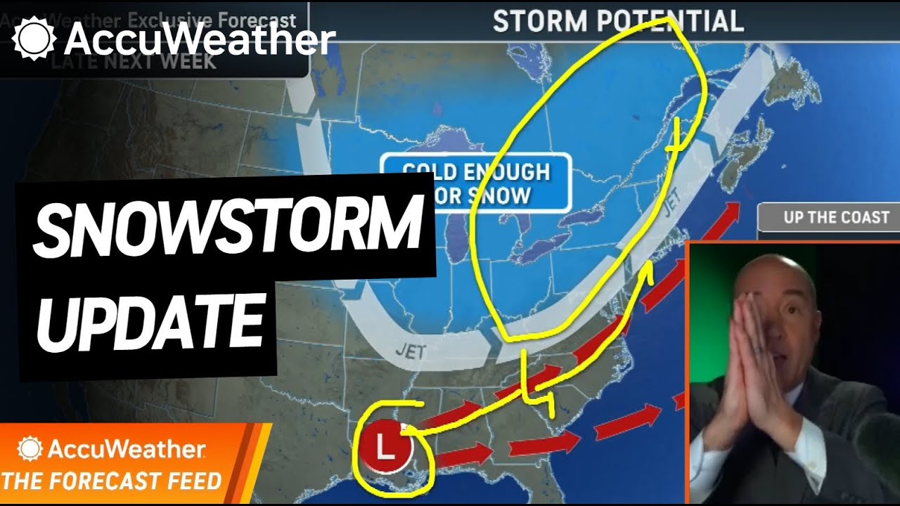 The Forecast Feed: Update on Snowstorm Potential Next Week
