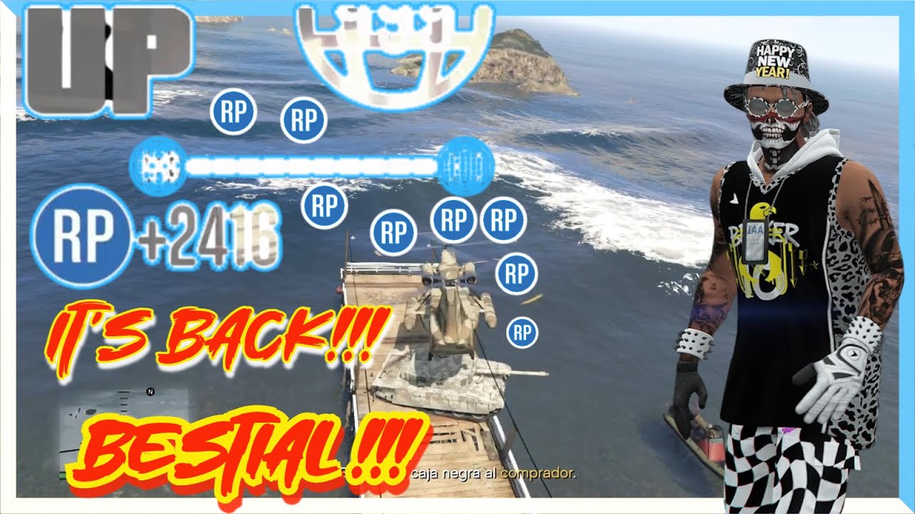 🚨WORKAROUND🚨#SOLO 🌐#RP🌐 #GLITCH #BESTIAL #MASIVO SUBE NIVELES EN SEGUNDOS (NO PEYOTE) GTA5 ONLINE
