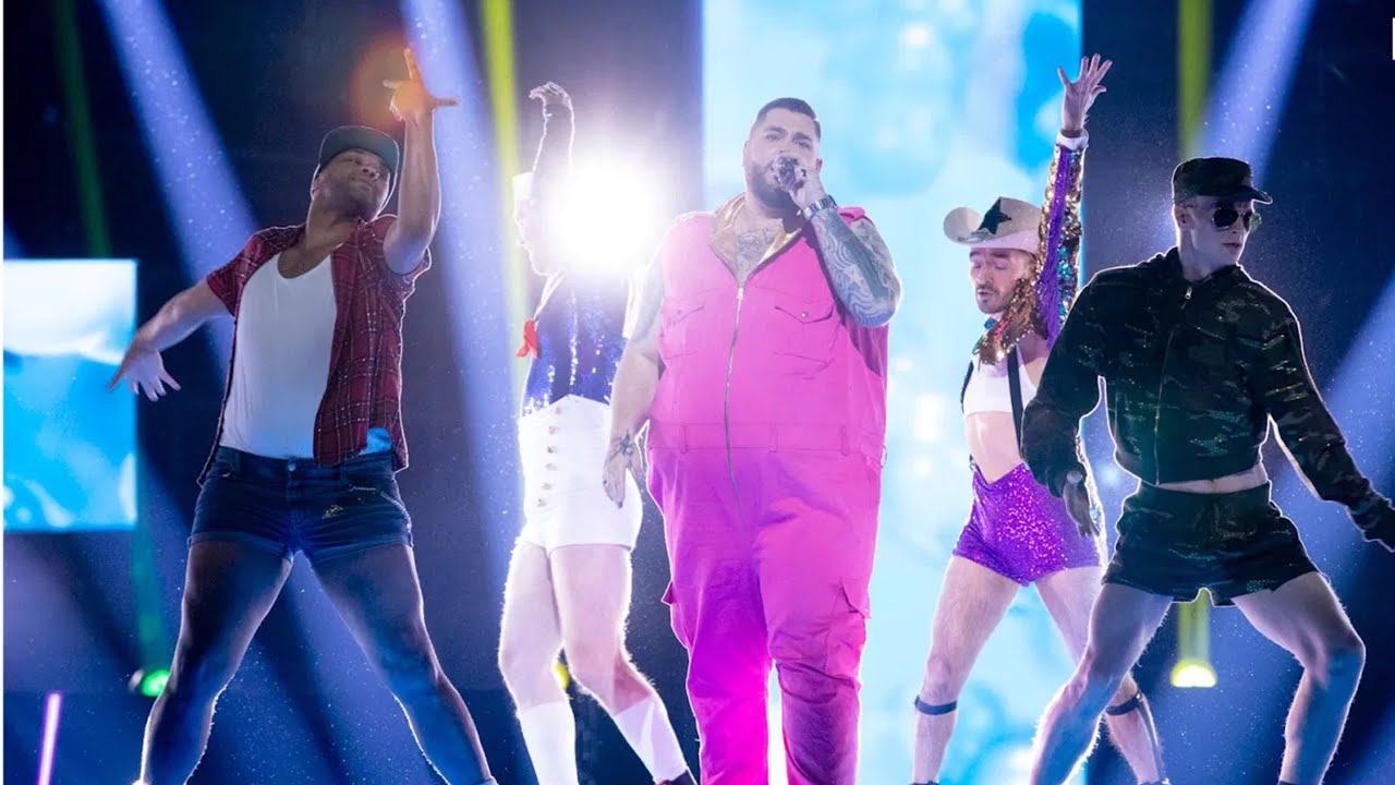 Big Daddy Karsten – Smile - LIVE - Melodi Grand Prix 2021- Heat 3 (1080p 60fps)