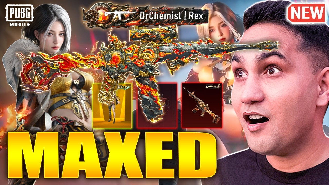 New Wildsoul Warden Ultimate Crate Opening | Maxed Crimson Skyblade M416 | PUBG MOBILE