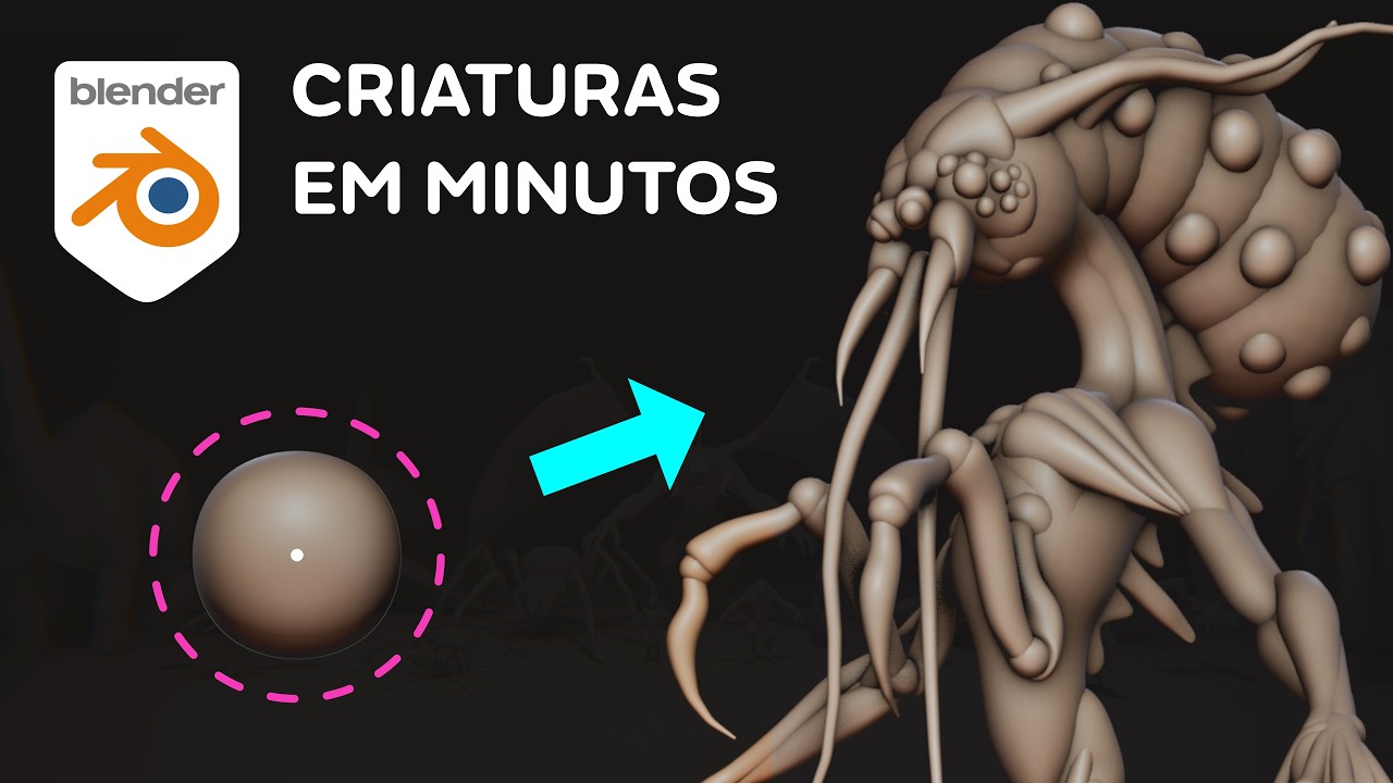 Criaturas no Blender