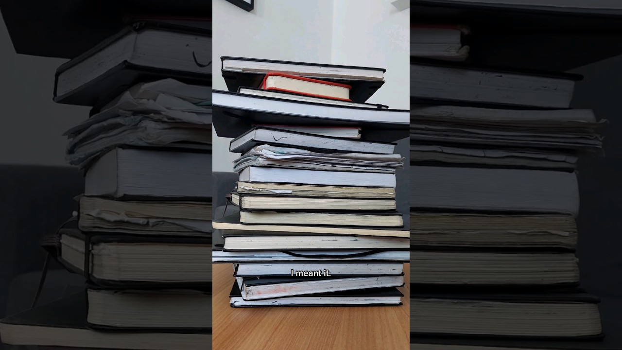 Мой ОГРОМНЫЙ тур по Sketchbook! 14 книг за 9 лет ⭐️ обязательно посмотрите! #рисунок #скетчбук #тур