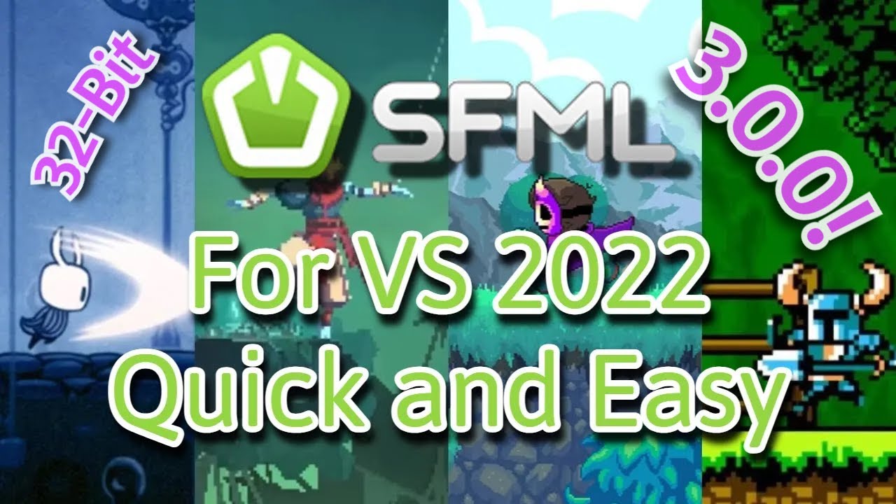 Linking SFML 3.0.0 in Visual Studio 2022 for Windows