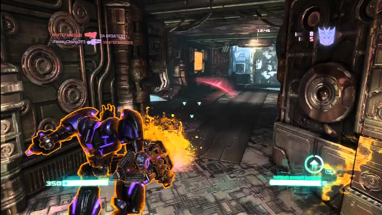Transformers Fall of Cybertron: Team Deathmatch (Zeta Prime) [1080 HD]
