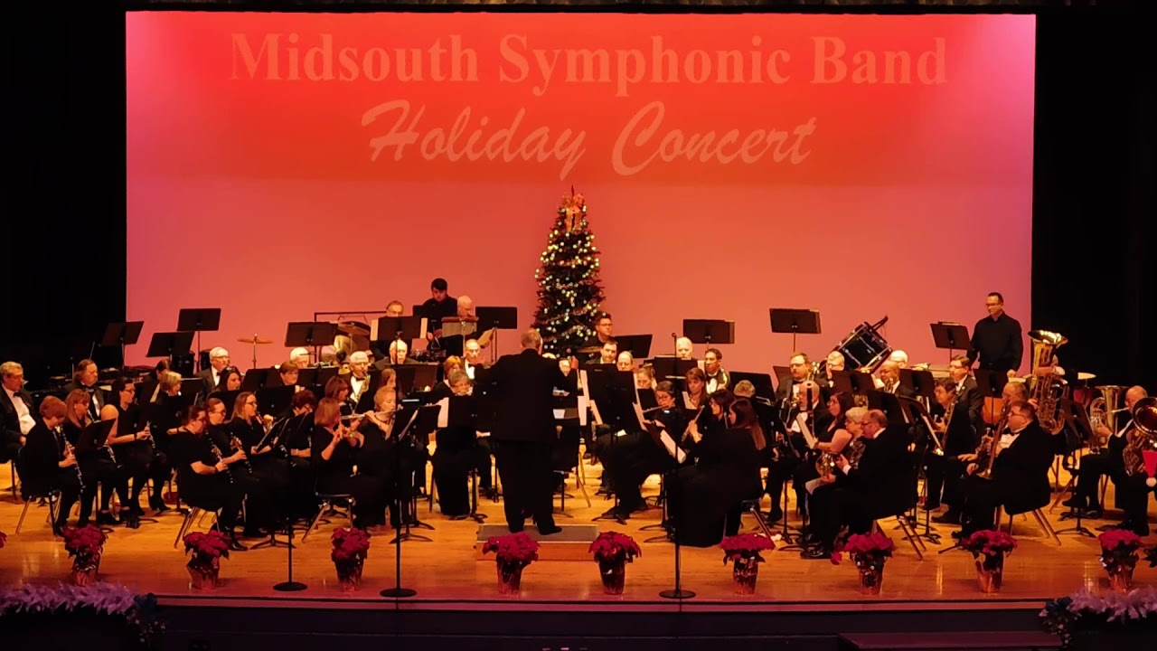 MidSouth Symphonic Band Christmas 2019-Christmas Legends by G. Gilroy