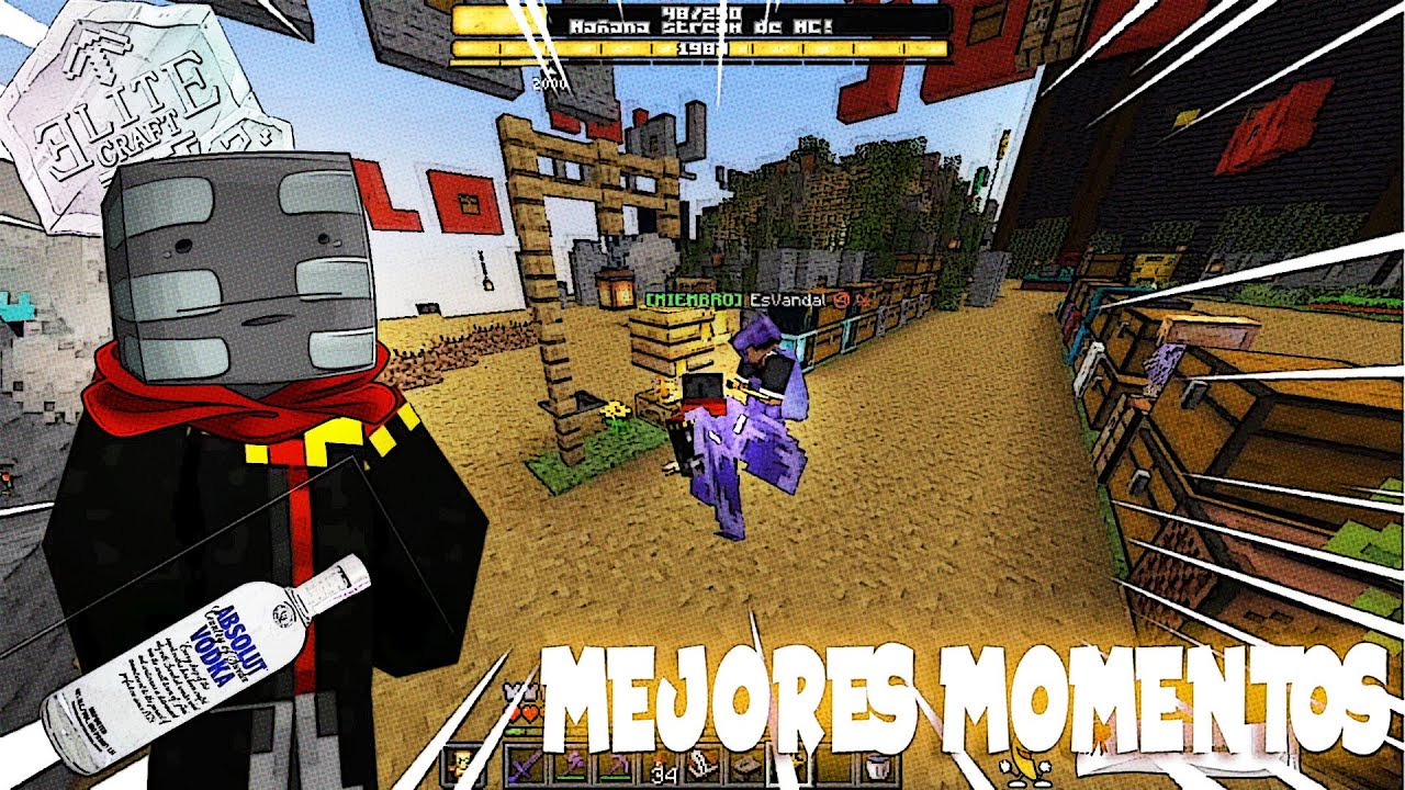 ELRICHMC RUSO EN ELITECRAF - ELITECRAFT MEJORES MOMENTOS - Refritch