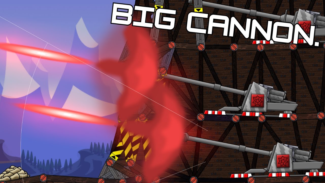 Exploding nerds with Extra Explosive Cannons - Forts Modded