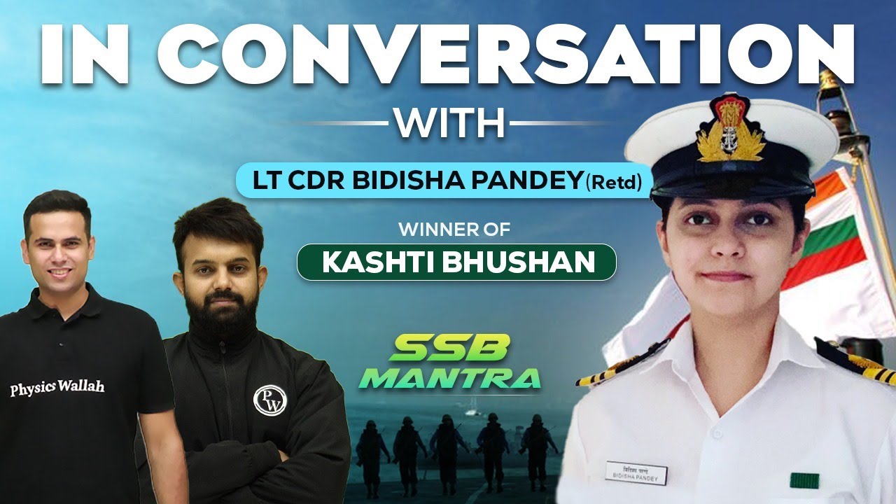 Interaction With Lt Cdr Bidisha Pandey (Retd) - Winner of 