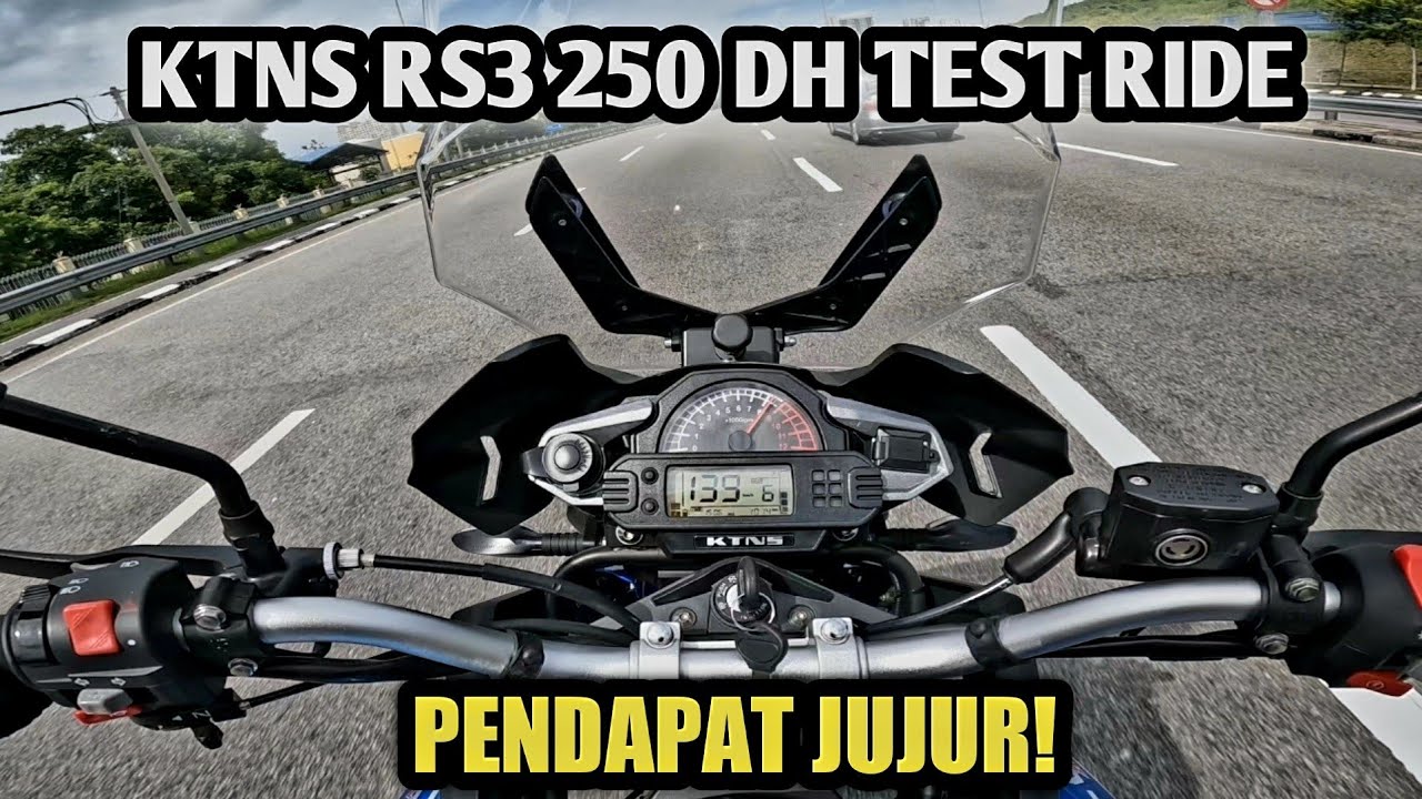 KTNS RS3 250 DH TEST RIDE | PENDAPAT JUJUR