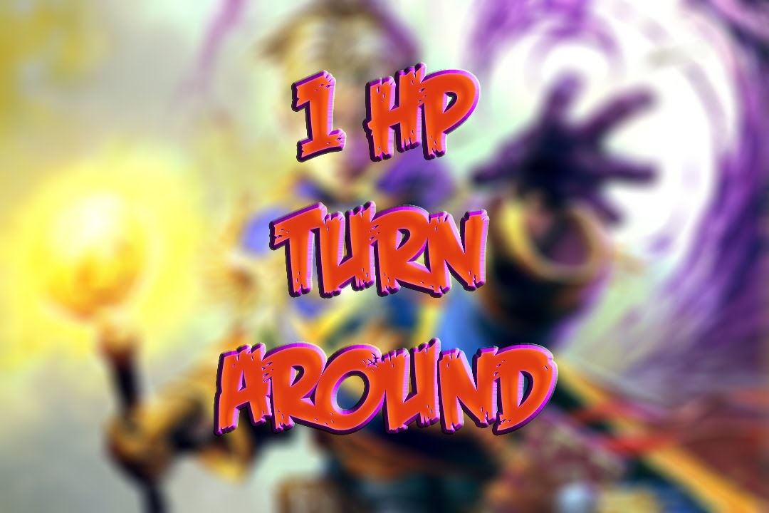 Hearthstone 1 HP Priest Turn Around
