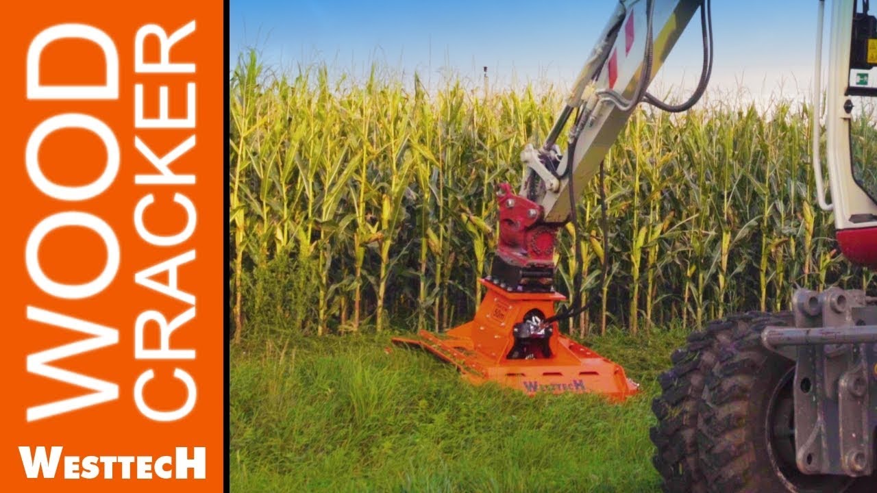 Der neue Baggermulcher von WESTTECH für die Grünlandpflege