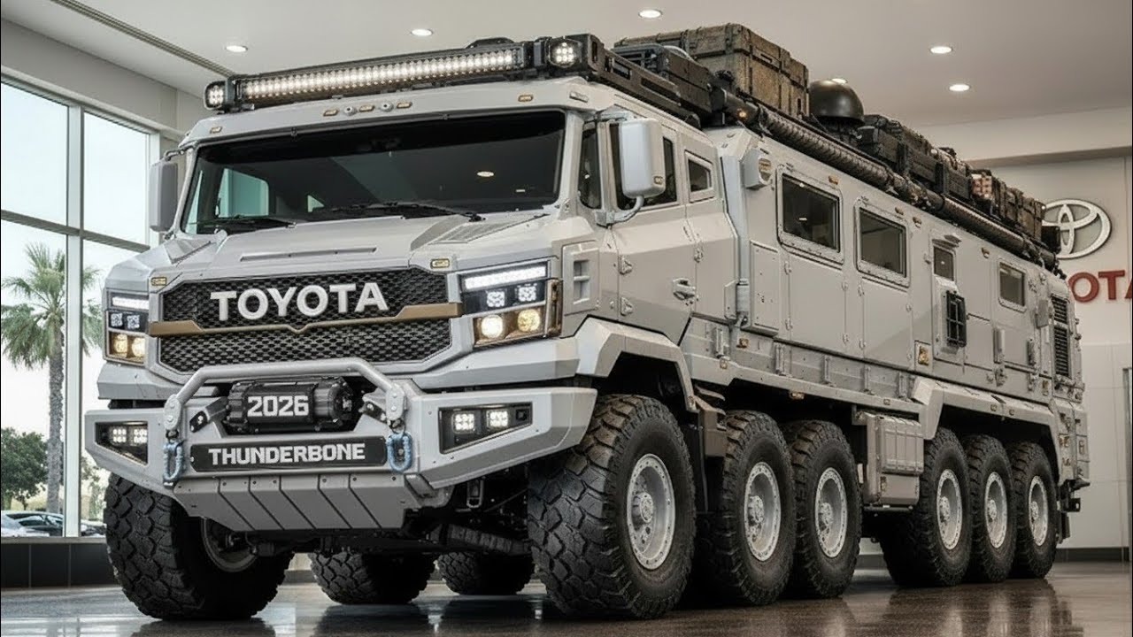 2026 Toyota Thunderbone 12×12 — The CRAZIEST Motorhome Ever Built