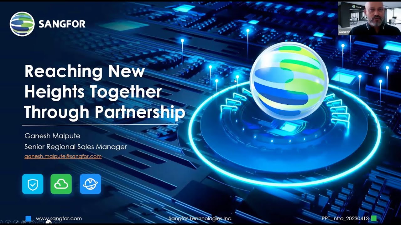 Introducing Sangfor - Unique Vendor Offering Solutions Across All IT Infra and Cyber Security