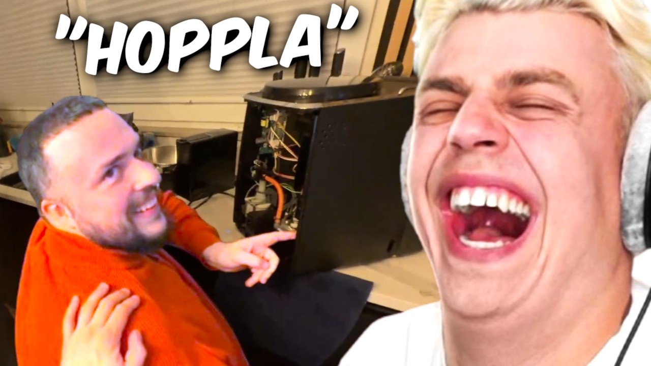 3 UNBEGABTE STREAMER VERSUCHEN EINE KAFFEEMASCHINE ZU RETTEN...