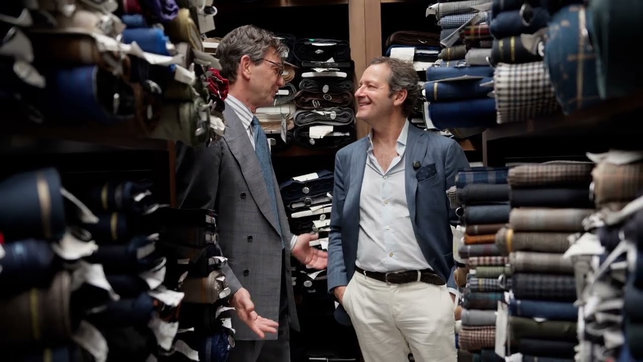 28 ORE PER PRODURRE UNA GIACCA COMPLETAMENTE FATTA A MANO - CAPITOLO 1: CESARE ATTOLINI