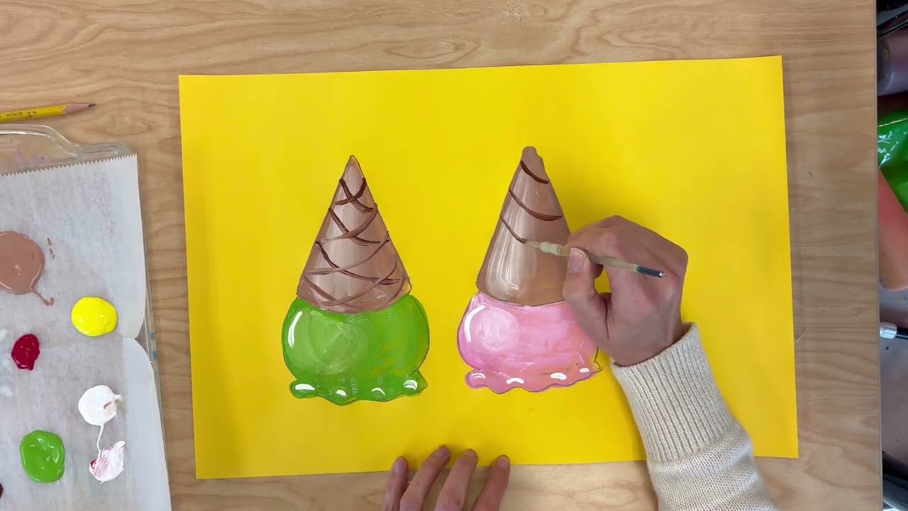 Ice Cream Painting