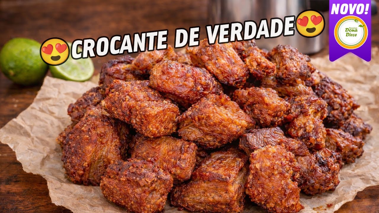 Torresmo na Panela de Pressão 😍 Crocante e Sem Sujeira #220