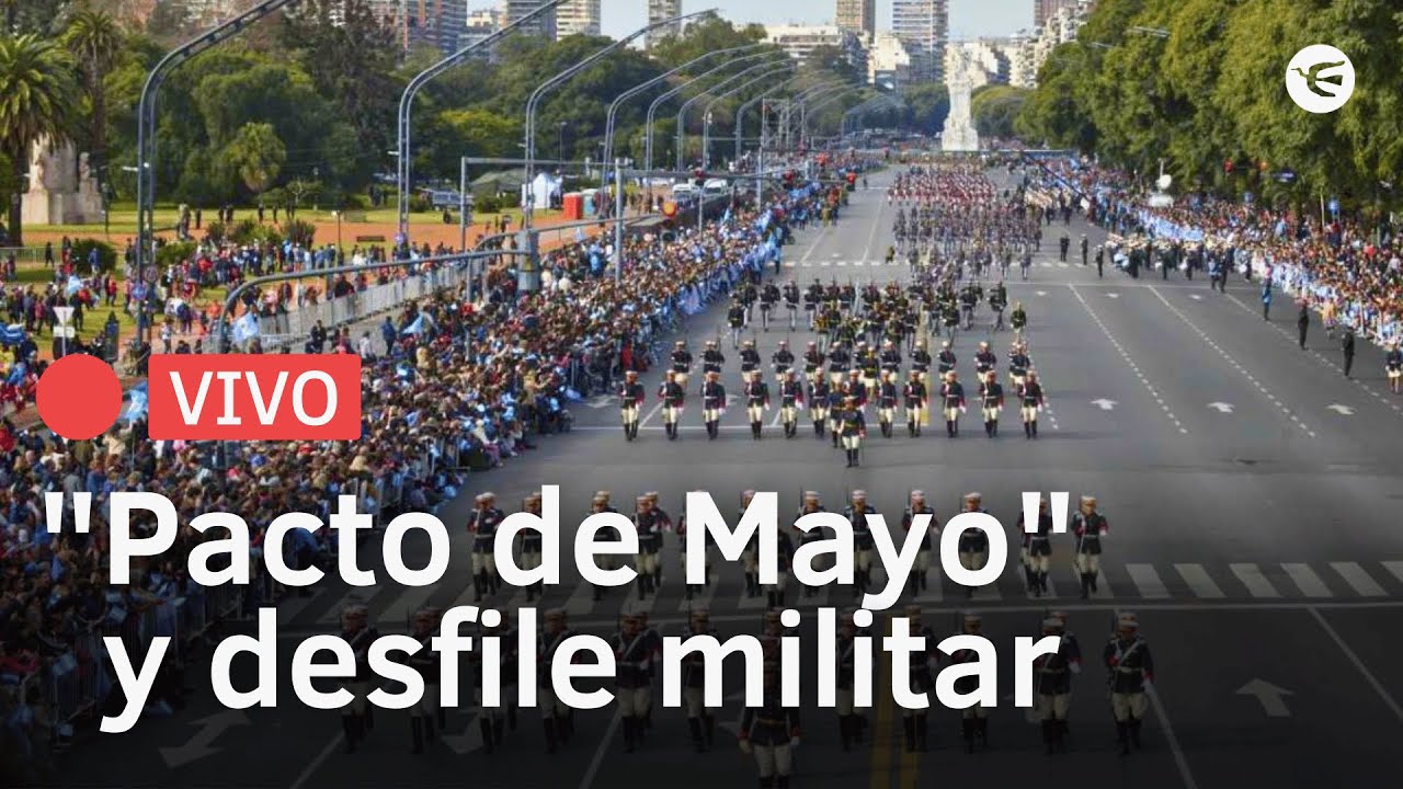🔴 9 de Julio: desfile militar por el Día de la Independencia en Buenos Aires