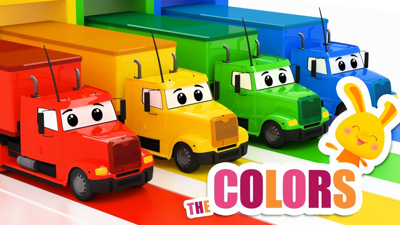 NEW! 🚛Learn the colors with Titounis | Trucks!