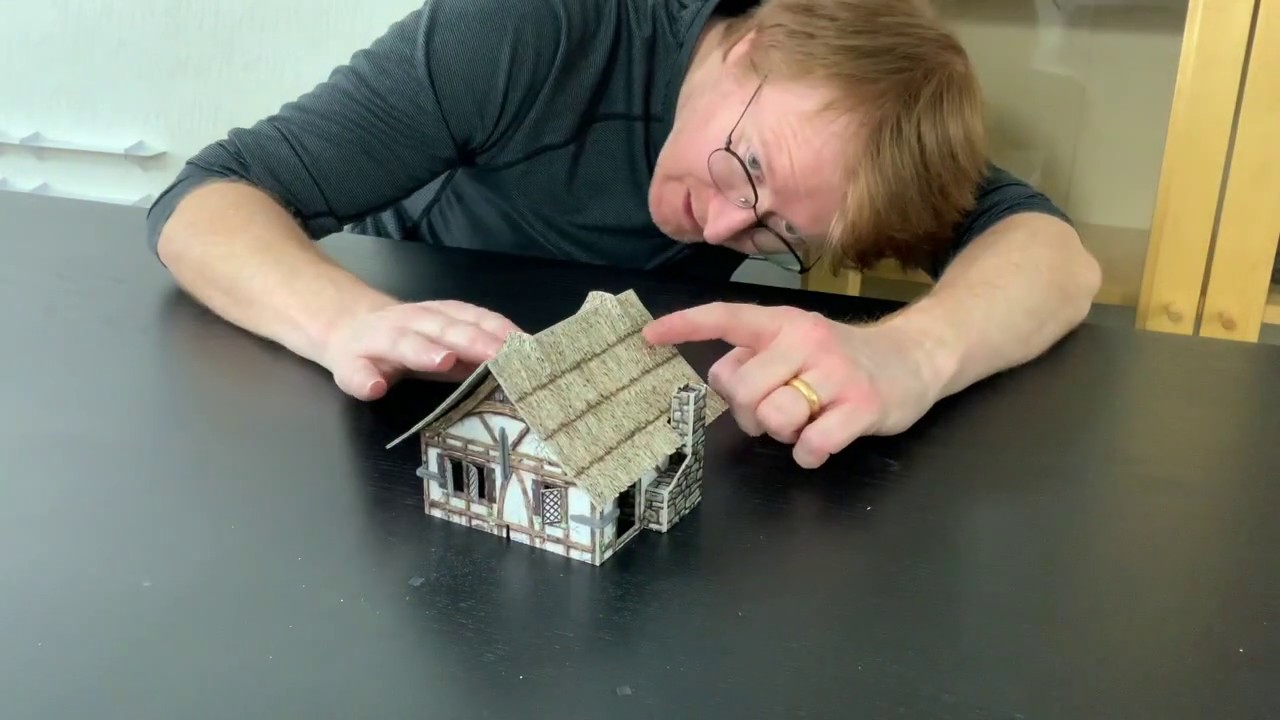 Сборка Fantasy Wargames - Thatched Cottage