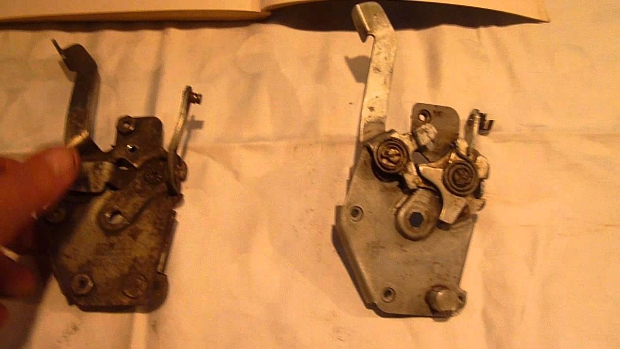 Jaguar e type door locks part 1