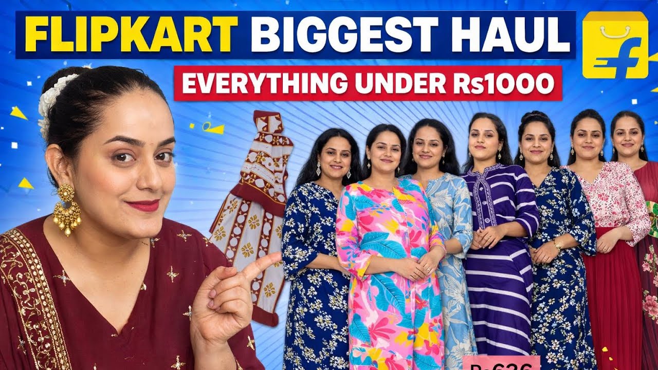Flipkart Haul Under ₹1000 🛍️ | Best Budget Finds You’ll Love