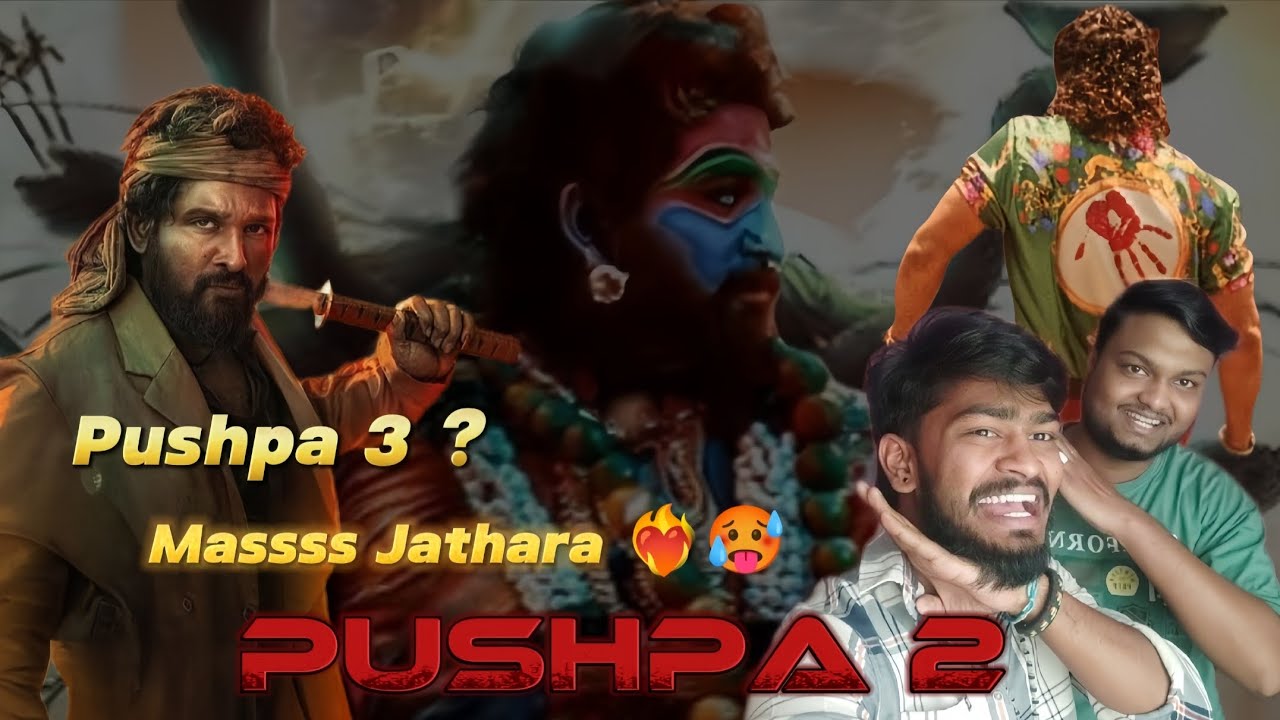 PUSHPA 2 ❤️‍🔥💥 #alliarjun #banglore #comedy #cinema #channel #hirings #jobsearch #tollywood #hero 🔥💀