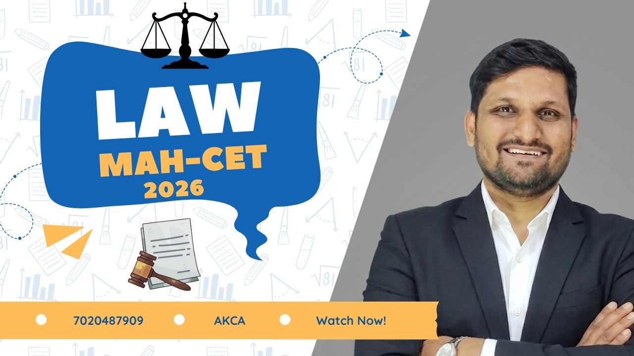 MAH-CET 2026 for 5 Year LLB (5 Year LAW Degree)