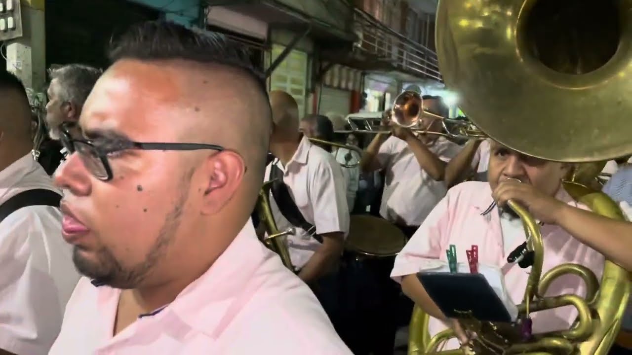 Banda Felipe Arpero. Charros Los Reyes. Presentación de Reina 2024.