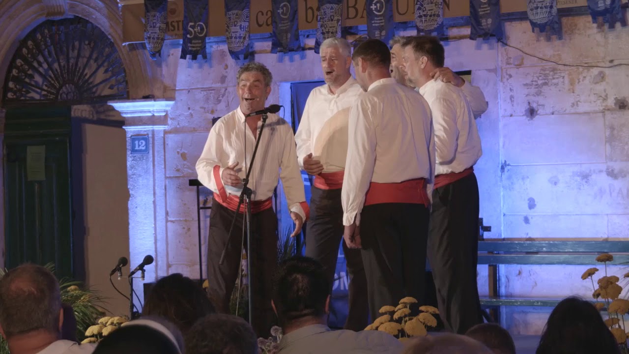 klapa Reful - Split, Grlica je zapivala; Večer izvornih napjeva 2017.