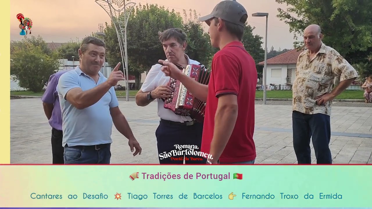 Cantates ao Desafio 🎤Desgarrada Fernando Troxo e Tiago Torres 👉 Tradições de Portugal