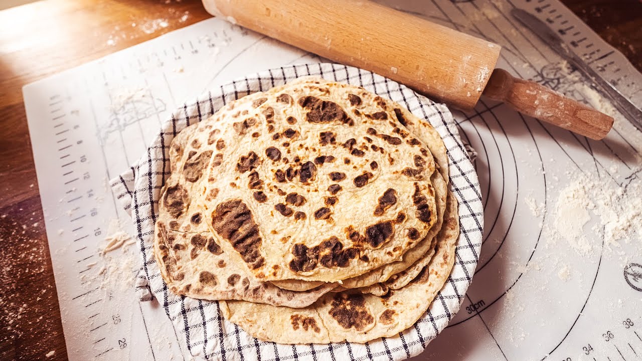 Making Norwegian Lomper - Potato Flatbread