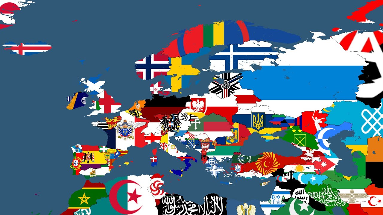 Alternate Map Of Europe Speedart #4