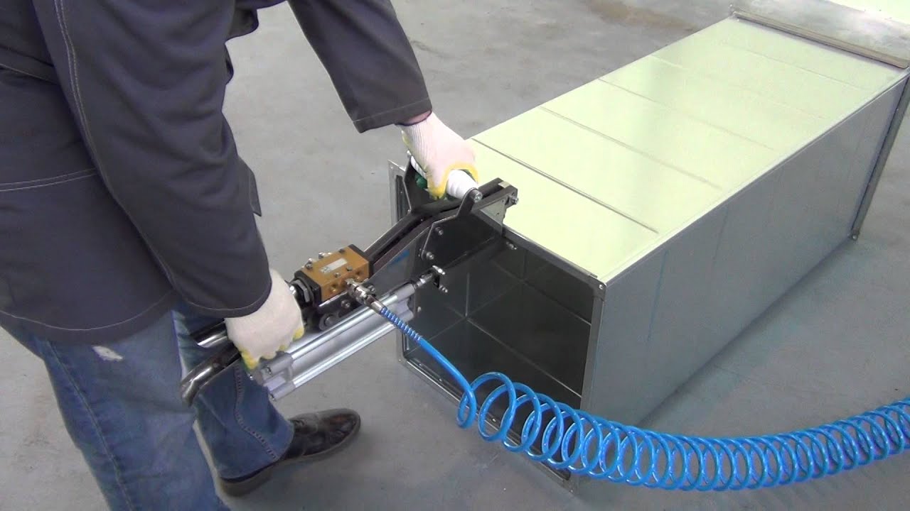 Пневматический ручной пуклевочный инструмент