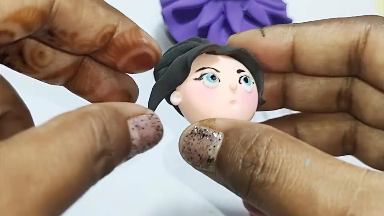 Cutest [HOW TO MAKE DOLL🎎 🎎 🎎 WITH SUPER CLAY ]DOLL TUTORIAL FOR BEGINNERS 