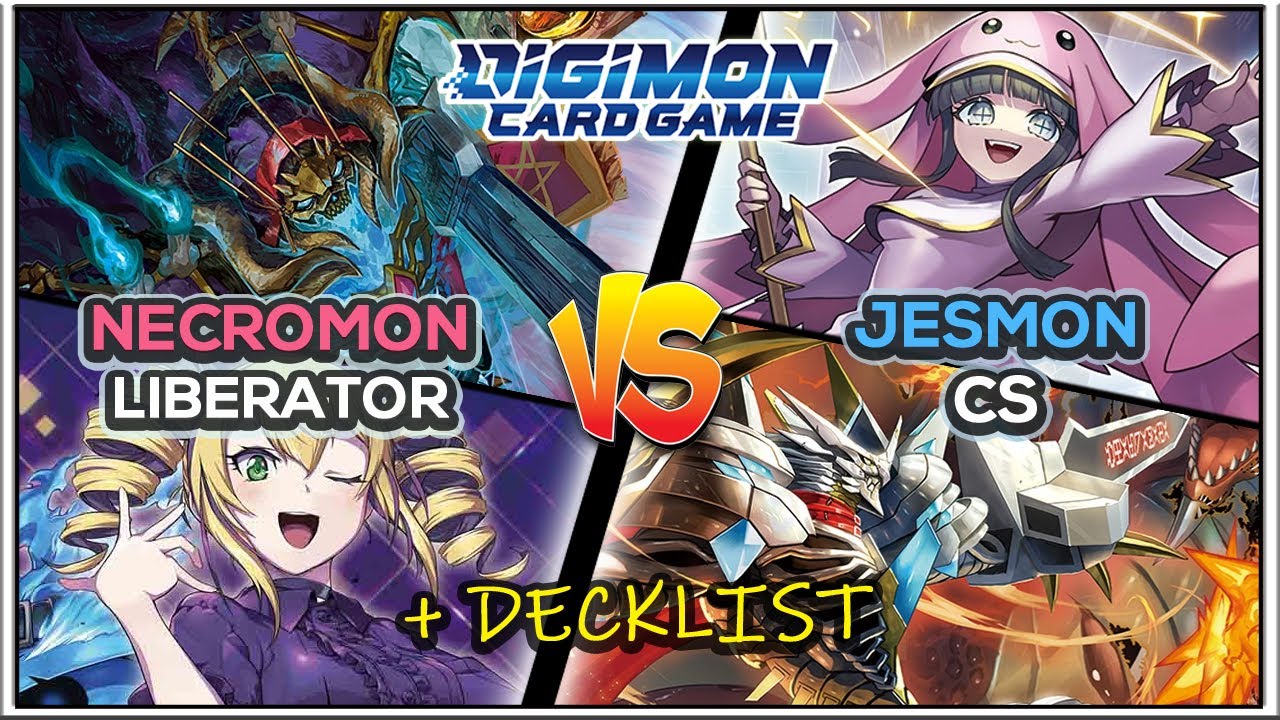 Necromon vs Jesmon &bull; BT23 Gameplay + Decklist | DCGO | Digimon TCG