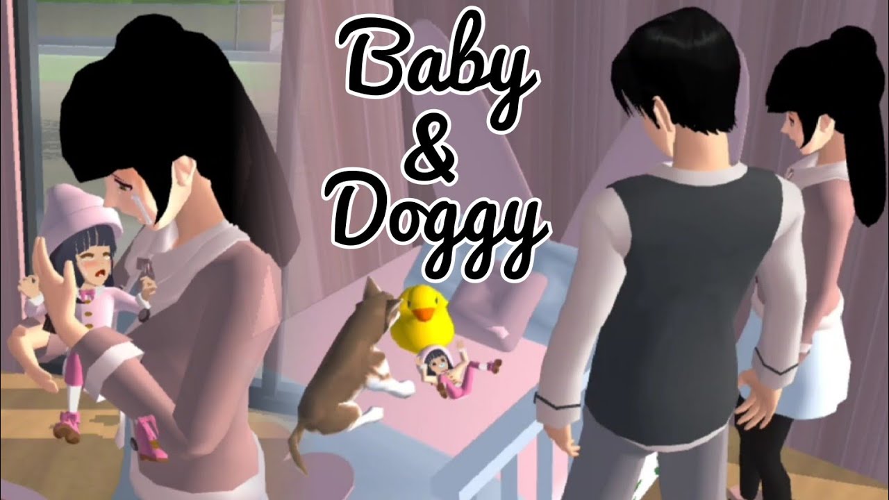 Baby👶 & Doggy🐶 | Sad Story | Sakura School Simulator