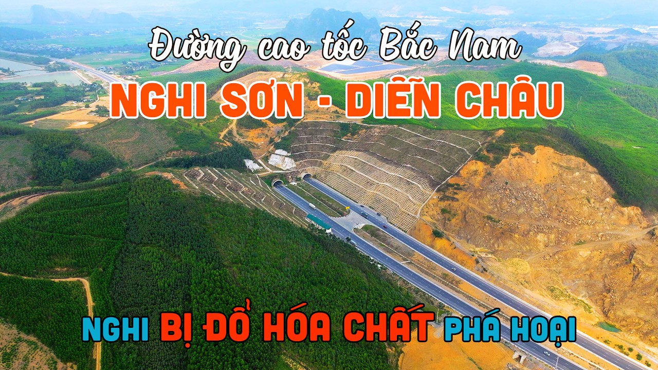 KHÁM PHÁ ĐƯỜNG CAO TỐC NGHI SƠN - DIỄN CHÂU | Đi qua 