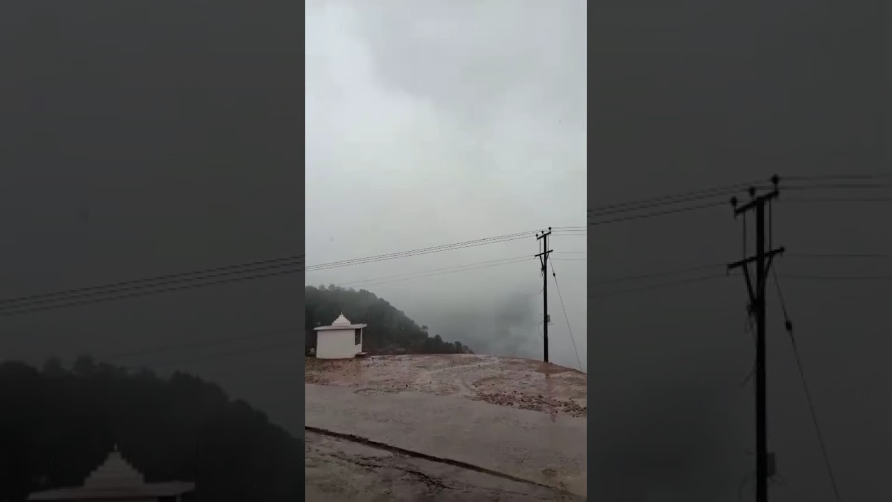 Dharamshala in Rain and Snow | Beautiful Himachal Weather