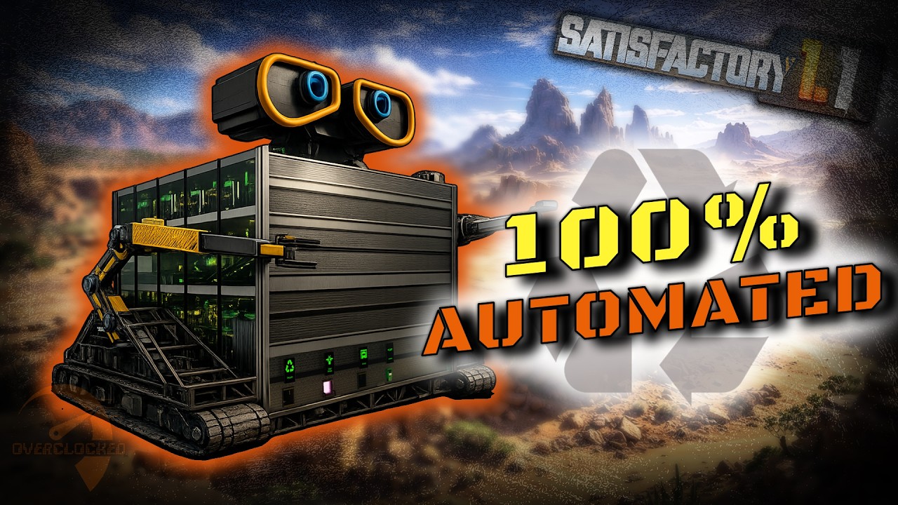 This Sorting Tower SOLVES Satisfactory's Biggest Problem !