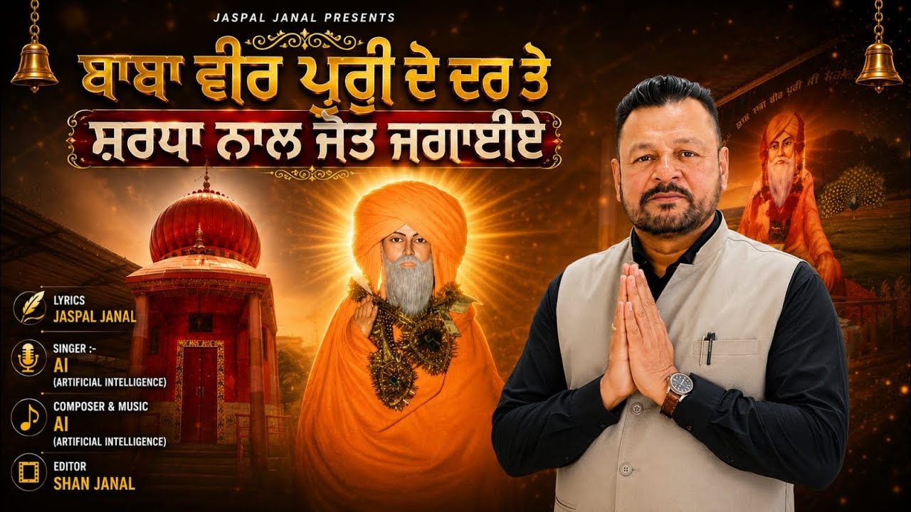 BHAJAN BABA VEER PURI JI || LYRICS JASPAL JANAL&nbsp; ਬਾਬਾ ਵੀਰ ਪੁਰੀ ਜੀ| ਜਸਪਾਲ ਜਨਾਲ 