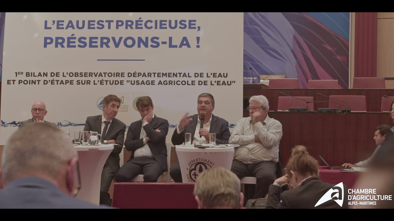1er bilan de l'Observatoire de l'eau et usage agricole de l'eau / Teaser long