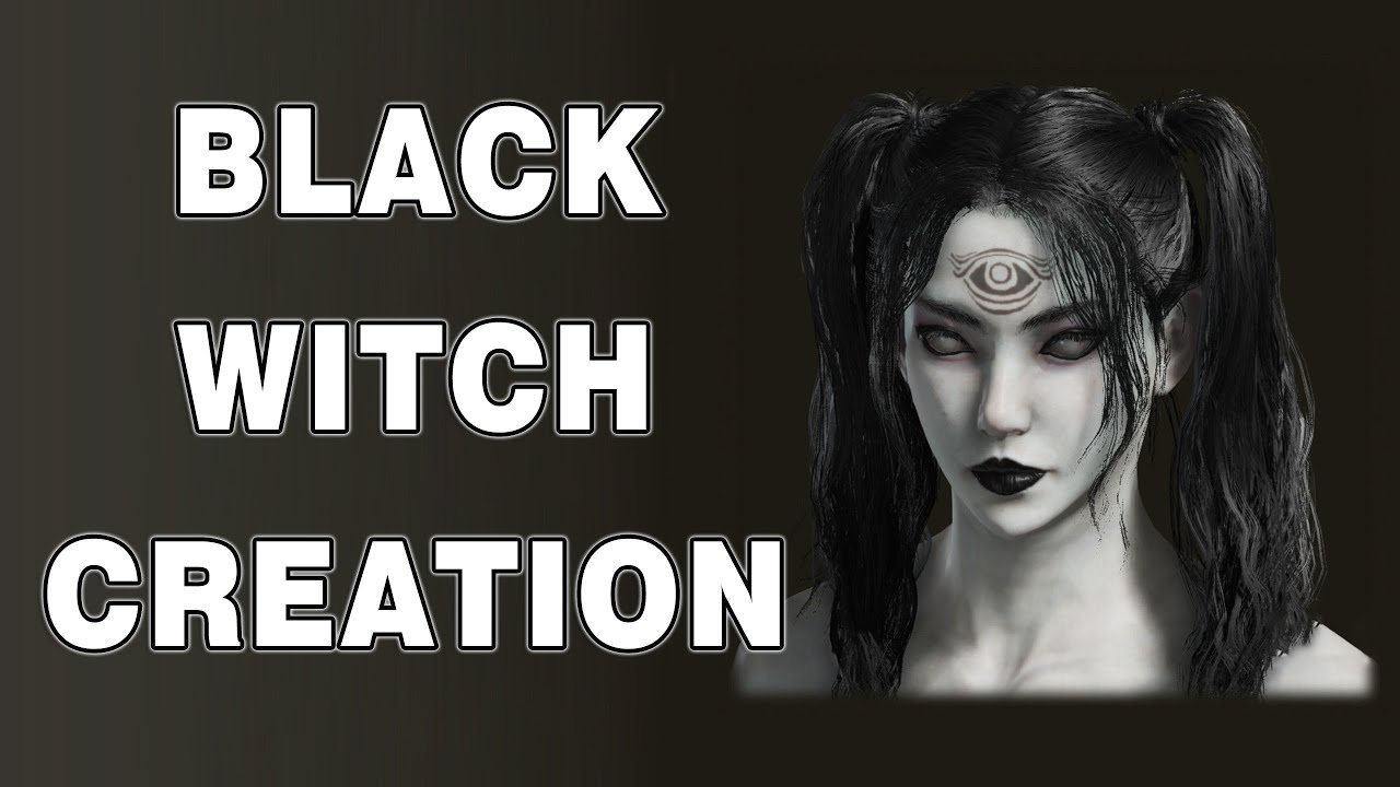 My Goth Girl Character Creation [Elden Ring]