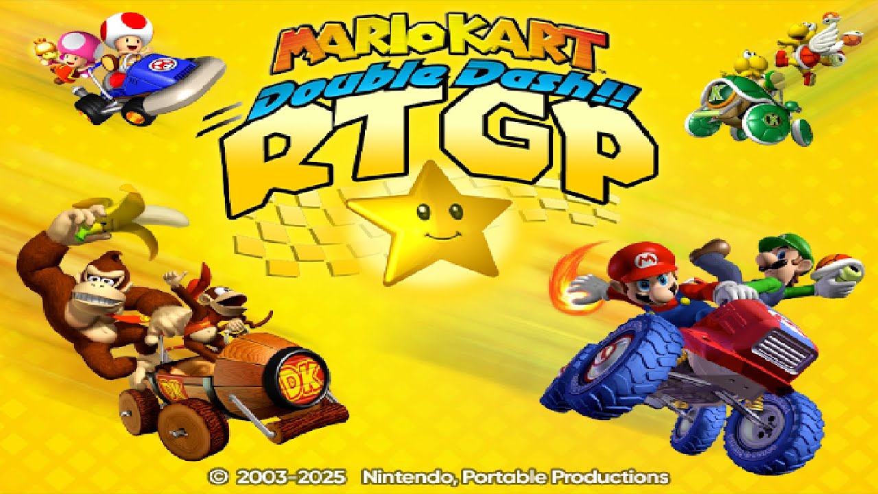 Mario Kart Double Dash RTGP &ndash; zwiastun z datą premiery (F3 2025)