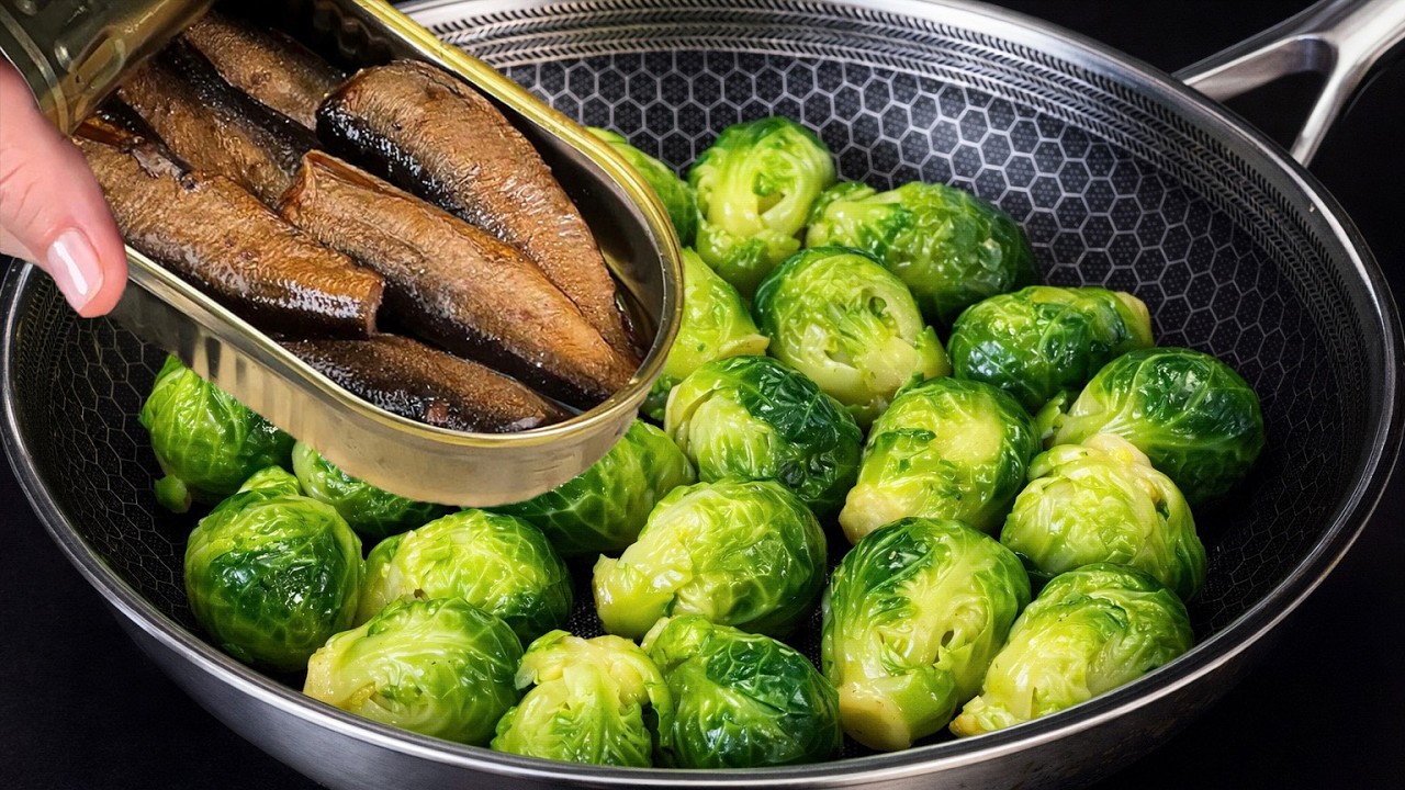 Sardinen & Rosenkohl wie bei Oma – Dieses Dorf-Rezept ist besser als Restaurant-Essen!