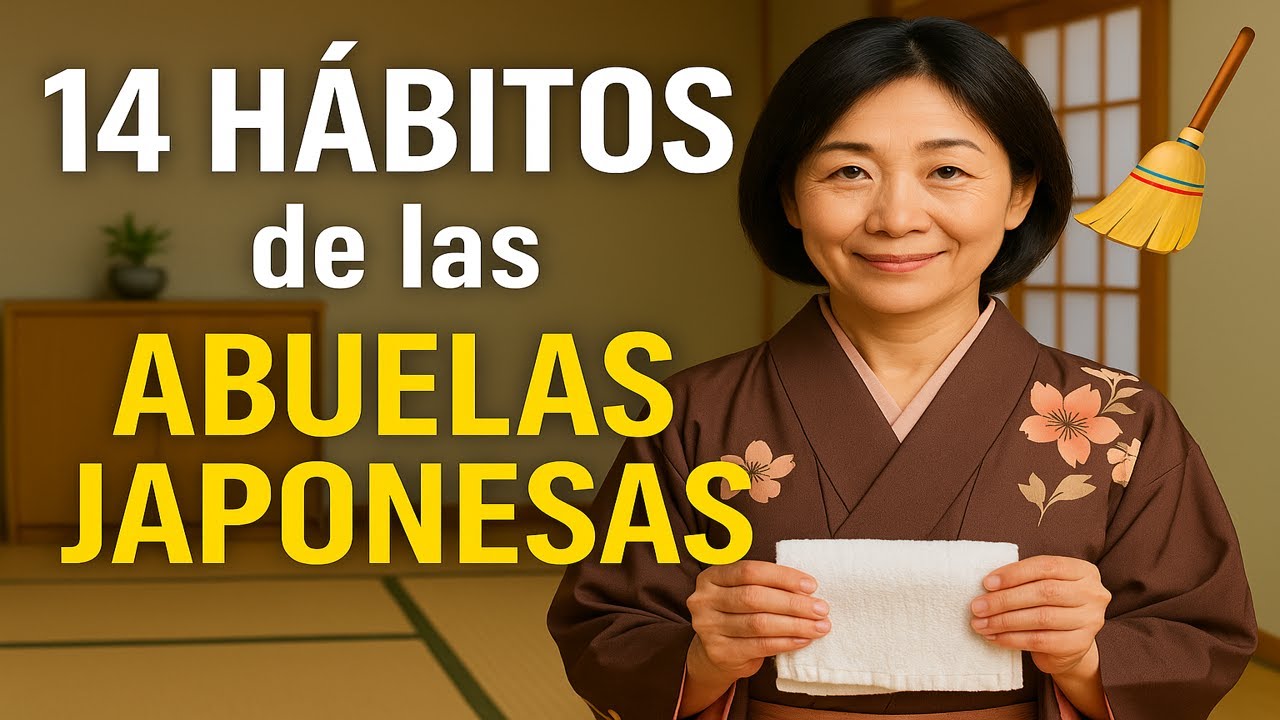 14 HÁBITOS de las ABUELAS JAPONESAS 🧹 | Secretos de Limpieza que Nunca Fallan